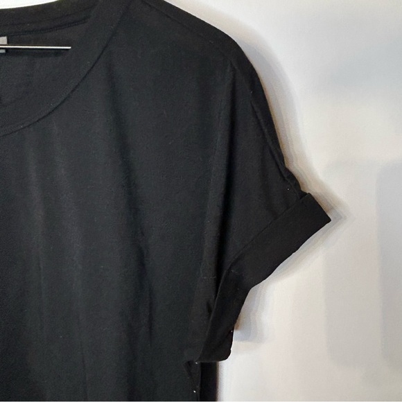 Sweaty Betty Ab Crunch Tee in Black, Size Large, T-Shirt - Picture 4 of 10